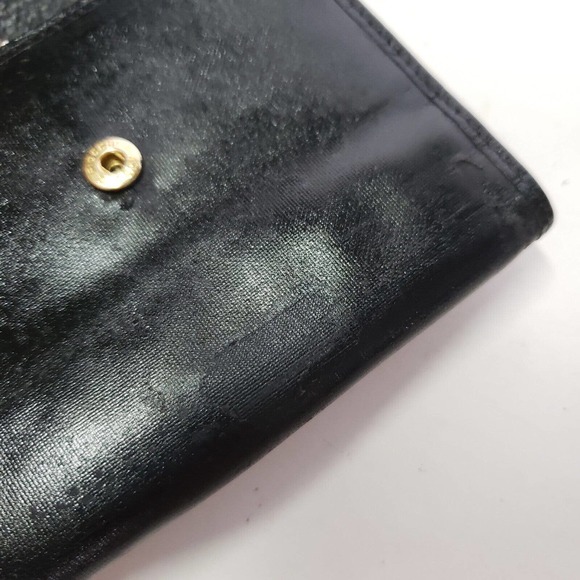 Hunting World Vintage Designer Black Wallet Credit Card Holder 3in1 Small Purse - Picture 3 of 9